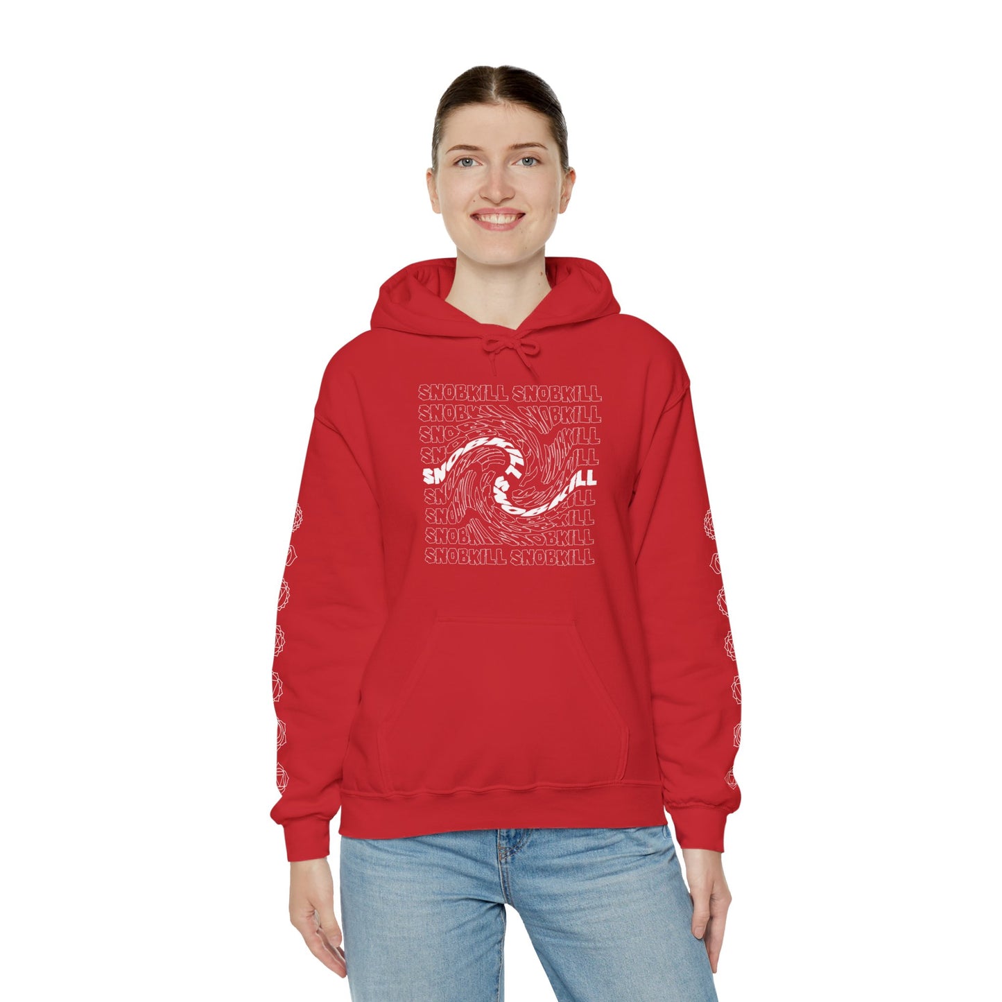 Red Gate Lock Unisex Heavy Blend™ Hooded Sweatshirt