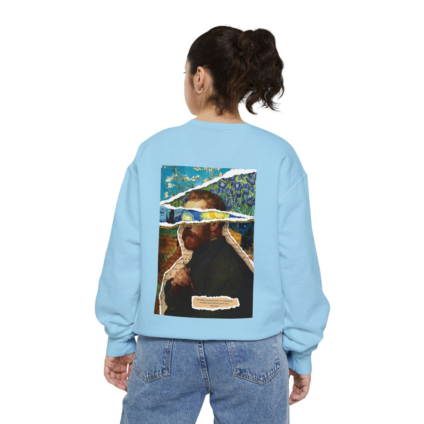 Vincent van Gogh Unisex Garment-Dyed Sweatshirt