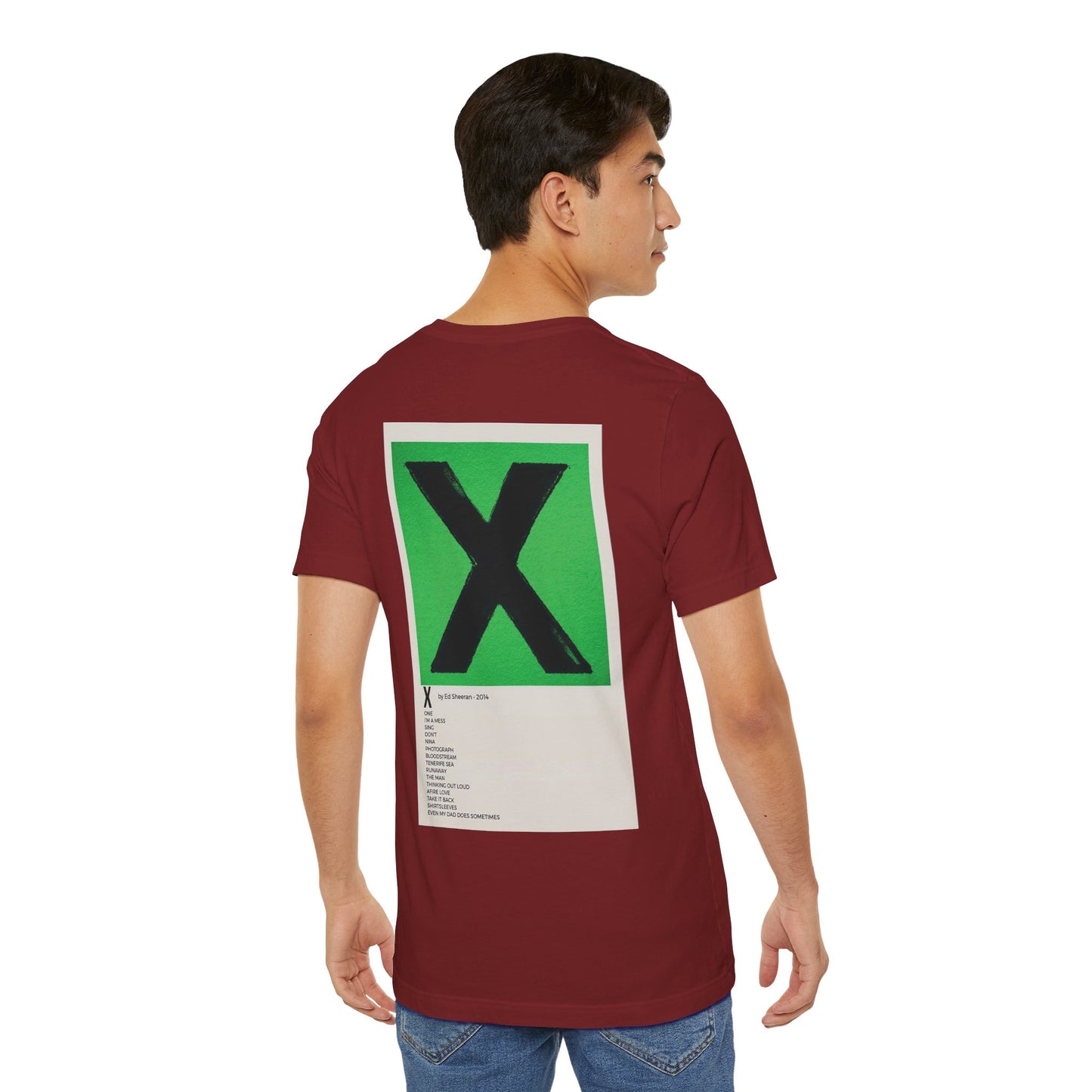 X by Ed Sheeran - 2014 Unisex Jersey Short Sleeve Tee