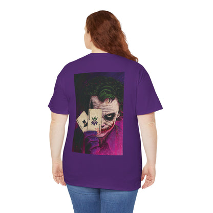 Joker Heath Ledger [2nd Edition] Unisex Heavy Cotton Tee