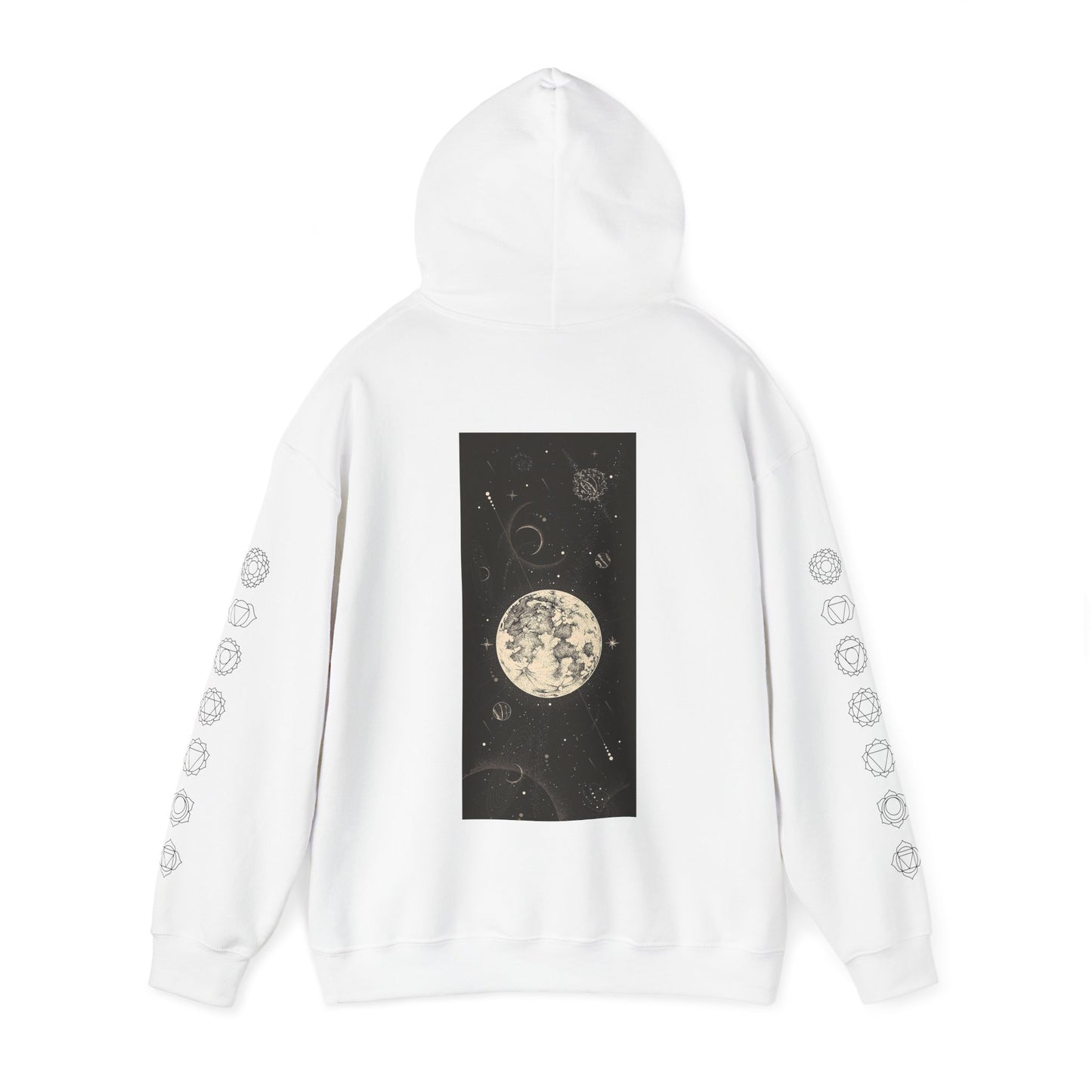 The Moon [1st Edition] Unisex Heavy Blend™ Hooded Sweatshirt