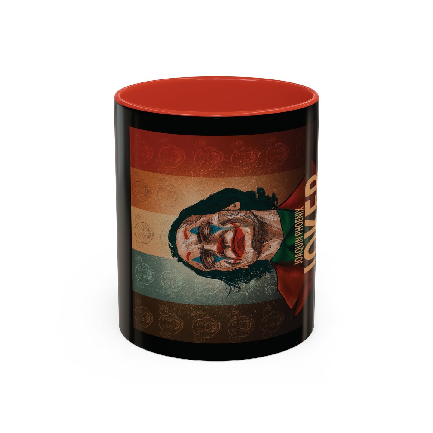 Joker Joaquin Phoenix Accent Coffee Mug, 11oz