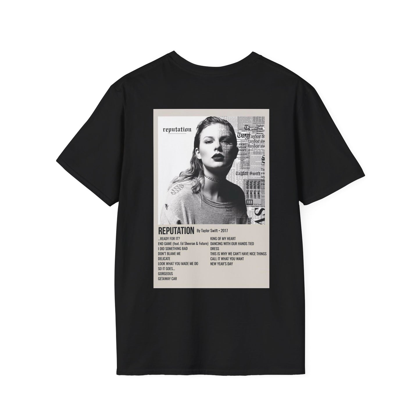 Reputation by Taylor Swift - 2017 Unisex Softstyle T-Shirt