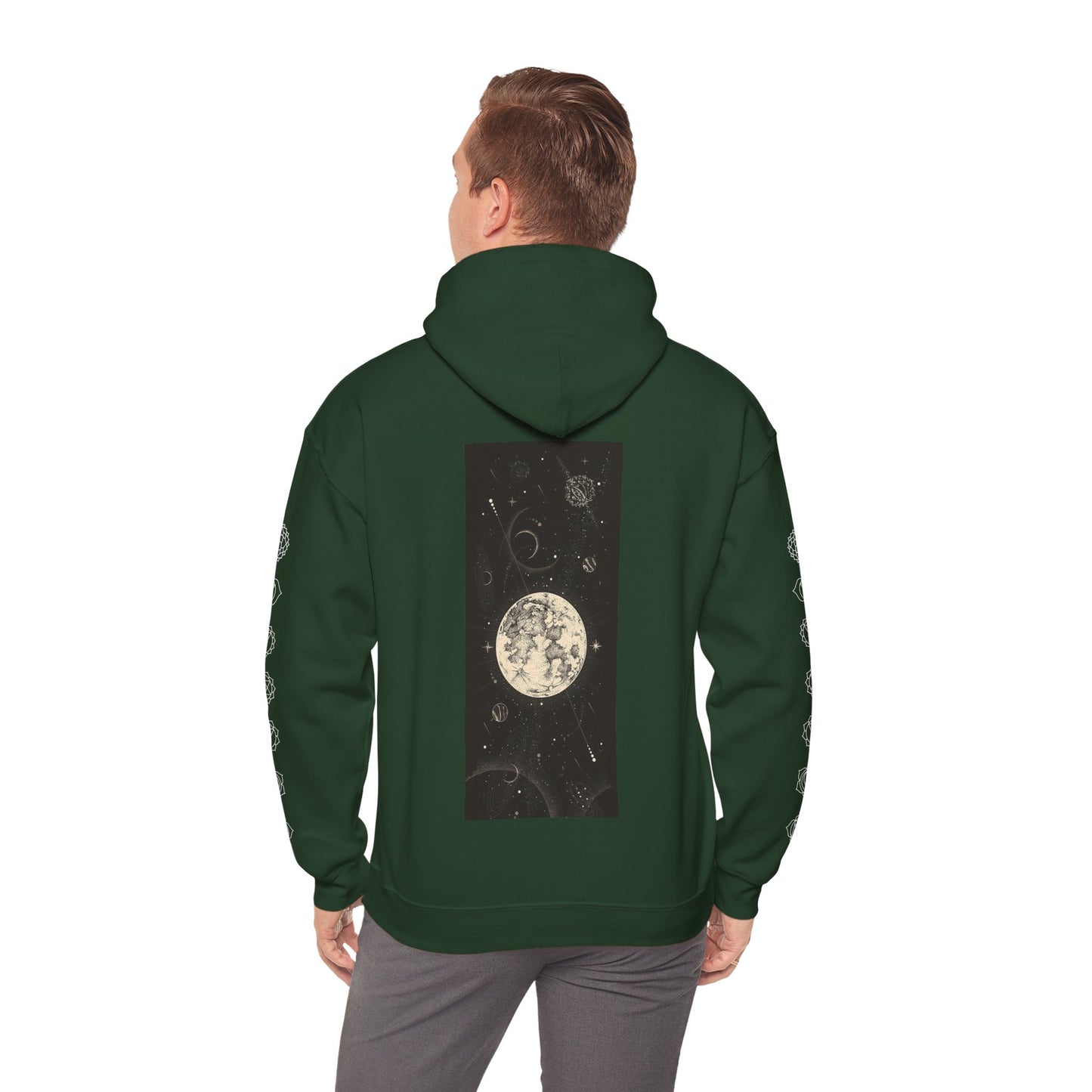 The Moon [1st Edition] Unisex Heavy Blend™ Hooded Sweatshirt