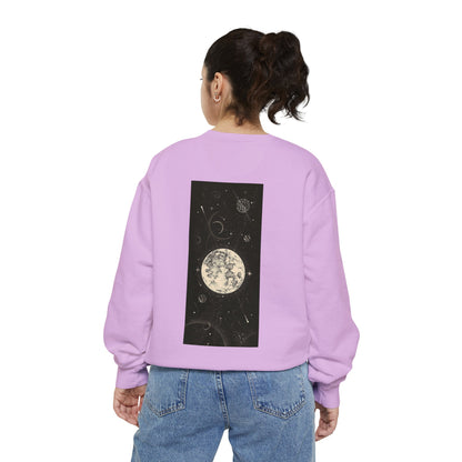 The Moon [1st Edition] Unisex Garment-Dyed Sweatshirt