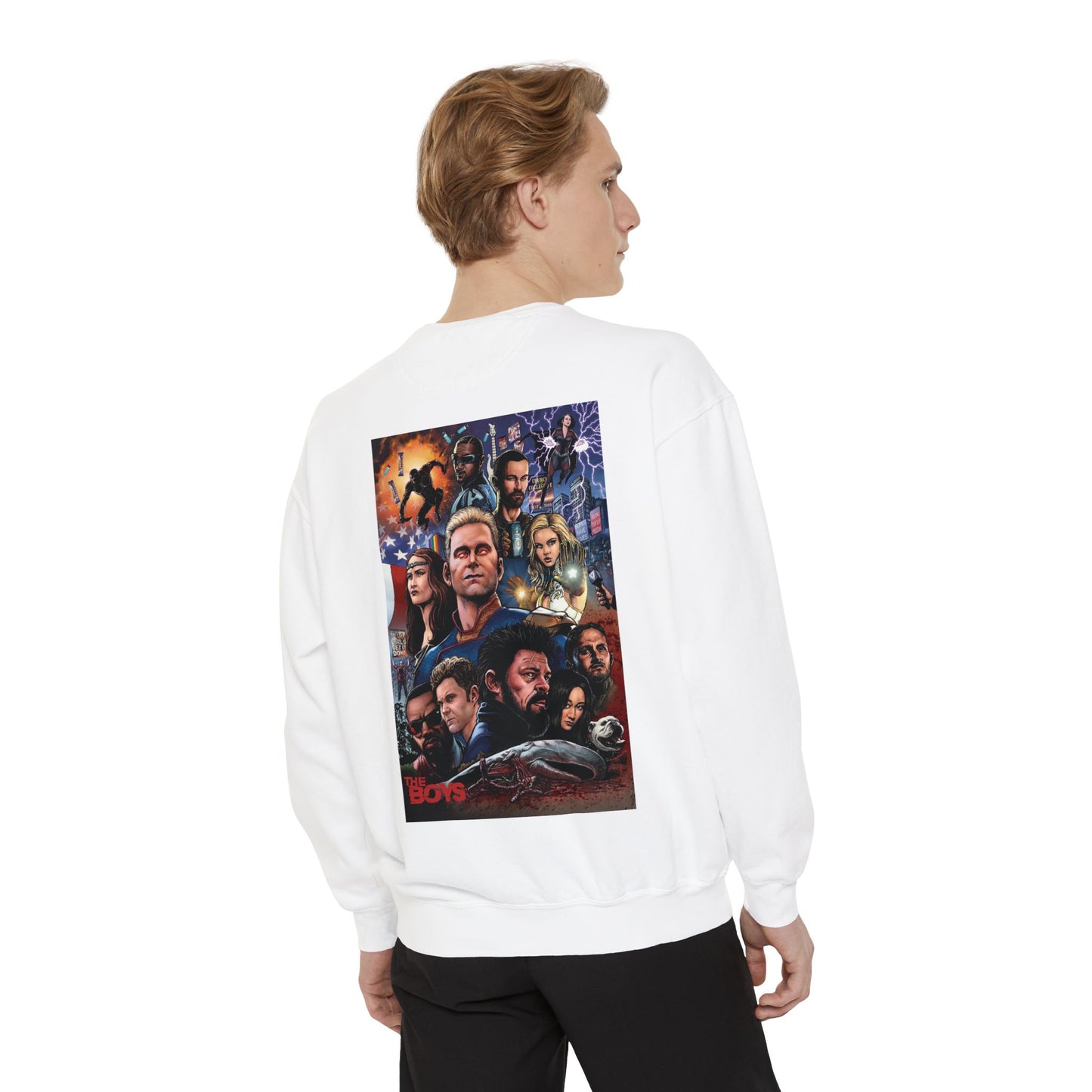 The Boys [1st Edition] Unisex Garment-Dyed Sweatshirt