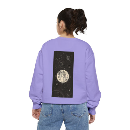 The Moon [1st Edition] Unisex Garment-Dyed Sweatshirt