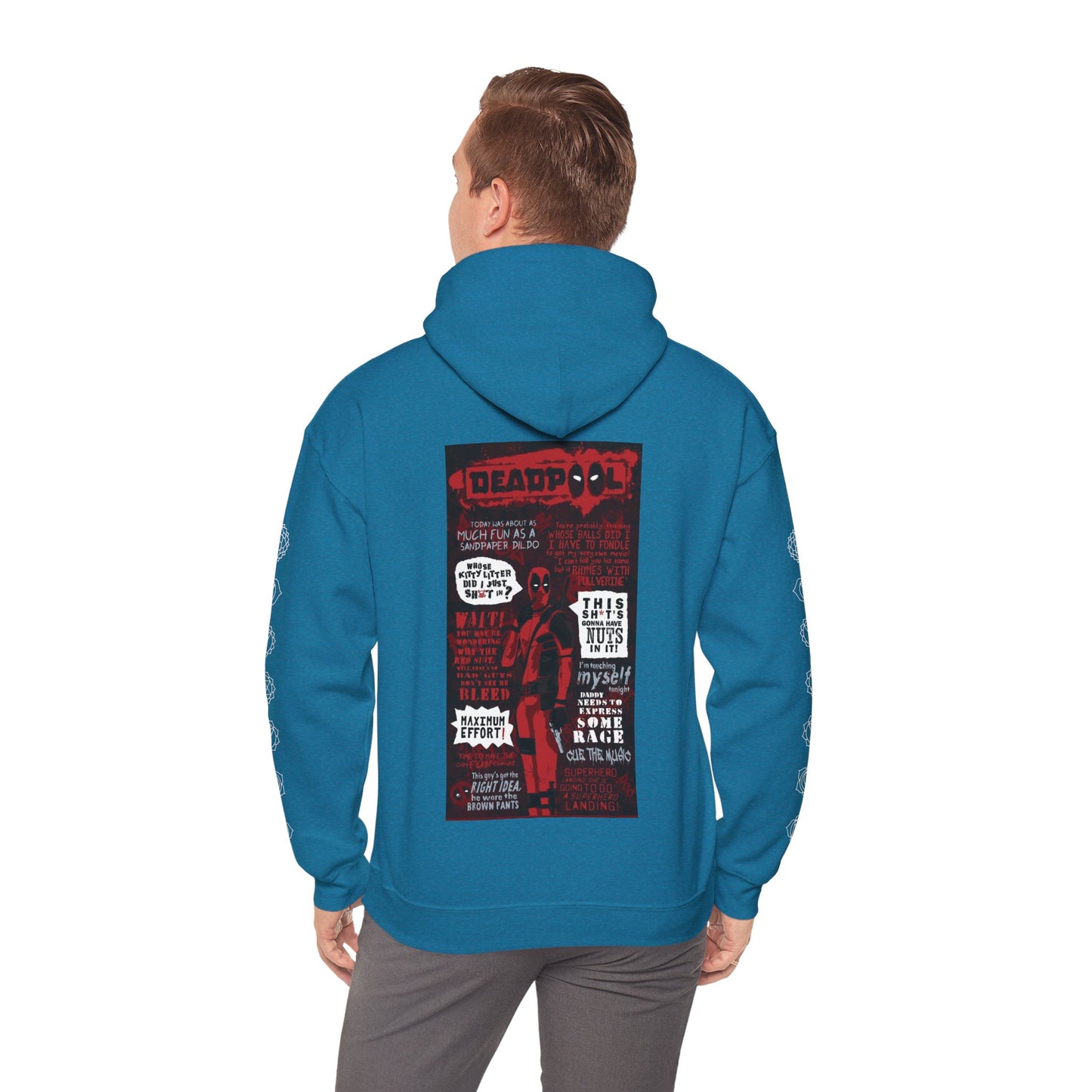 Deadpool [1st Edition] Unisex Heavy Blend™ Hooded Sweatshirt