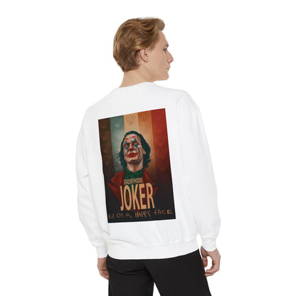 Joker Joaquin Phoenix Unisex Garment-Dyed Sweatshirt