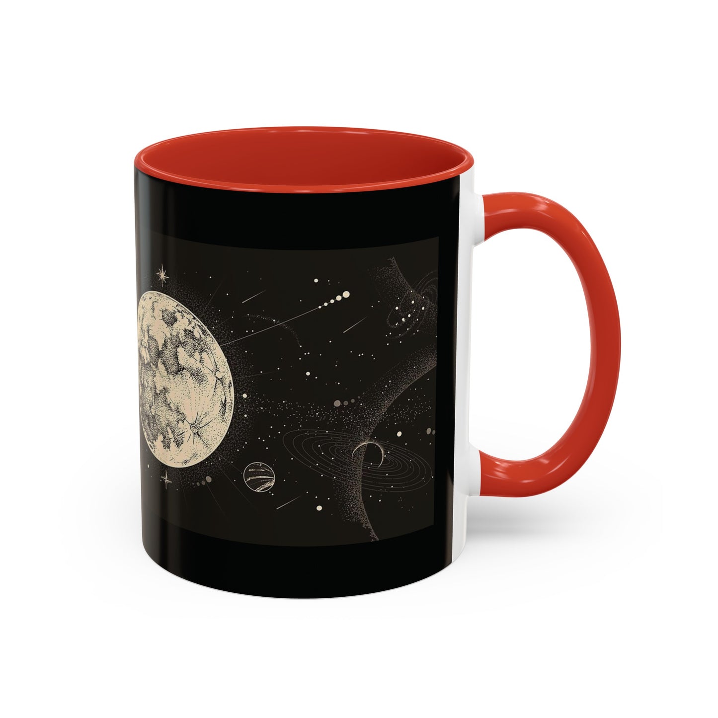 The Moon [1st Edition] Accent Coffee Mug, 11oz