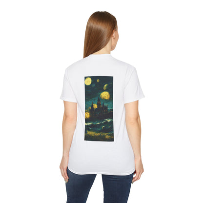 Starry Night Hogwarts Unisex Ultra Cotton Tee