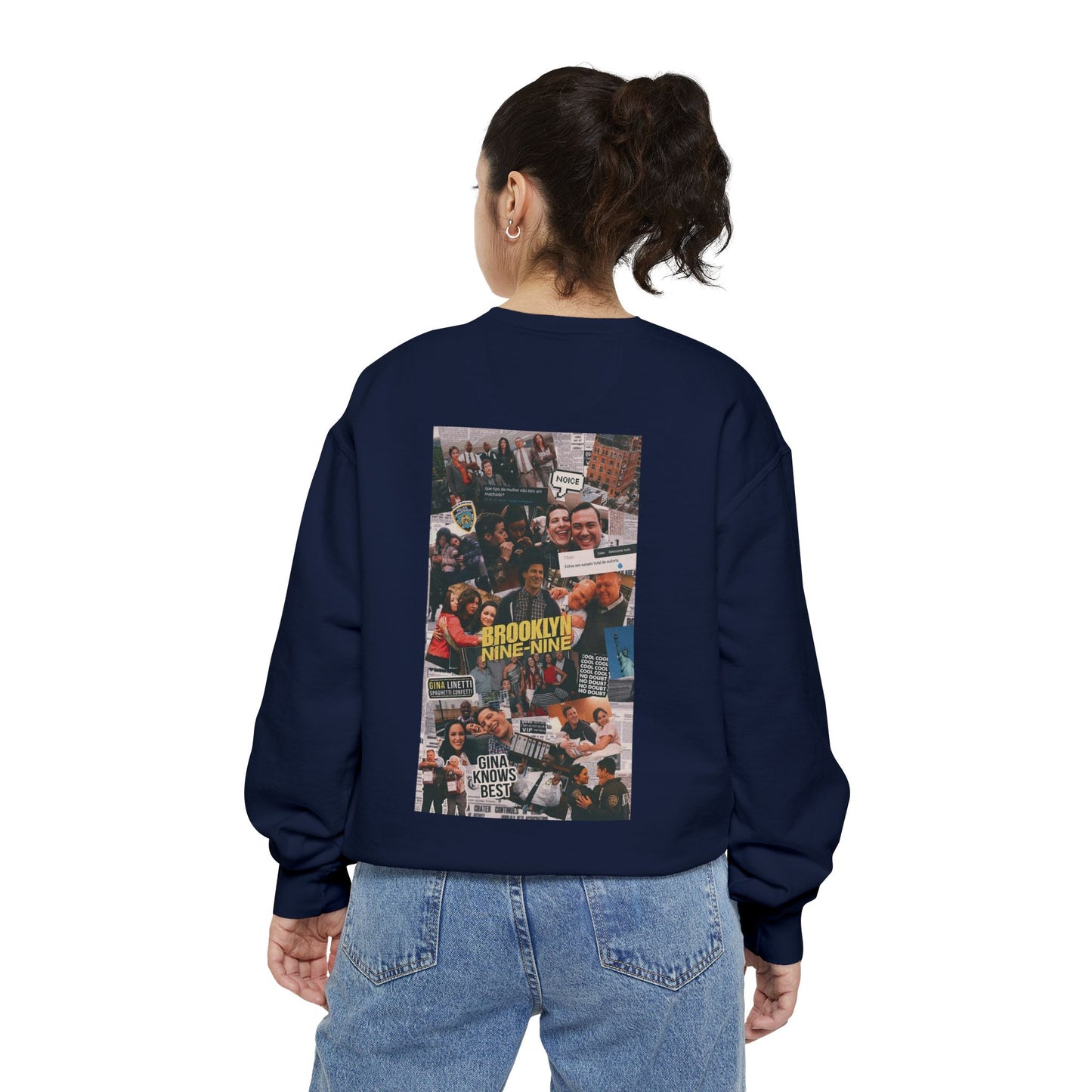 Brooklyn Nine-Nine Unisex Garment-Dyed Sweatshirt