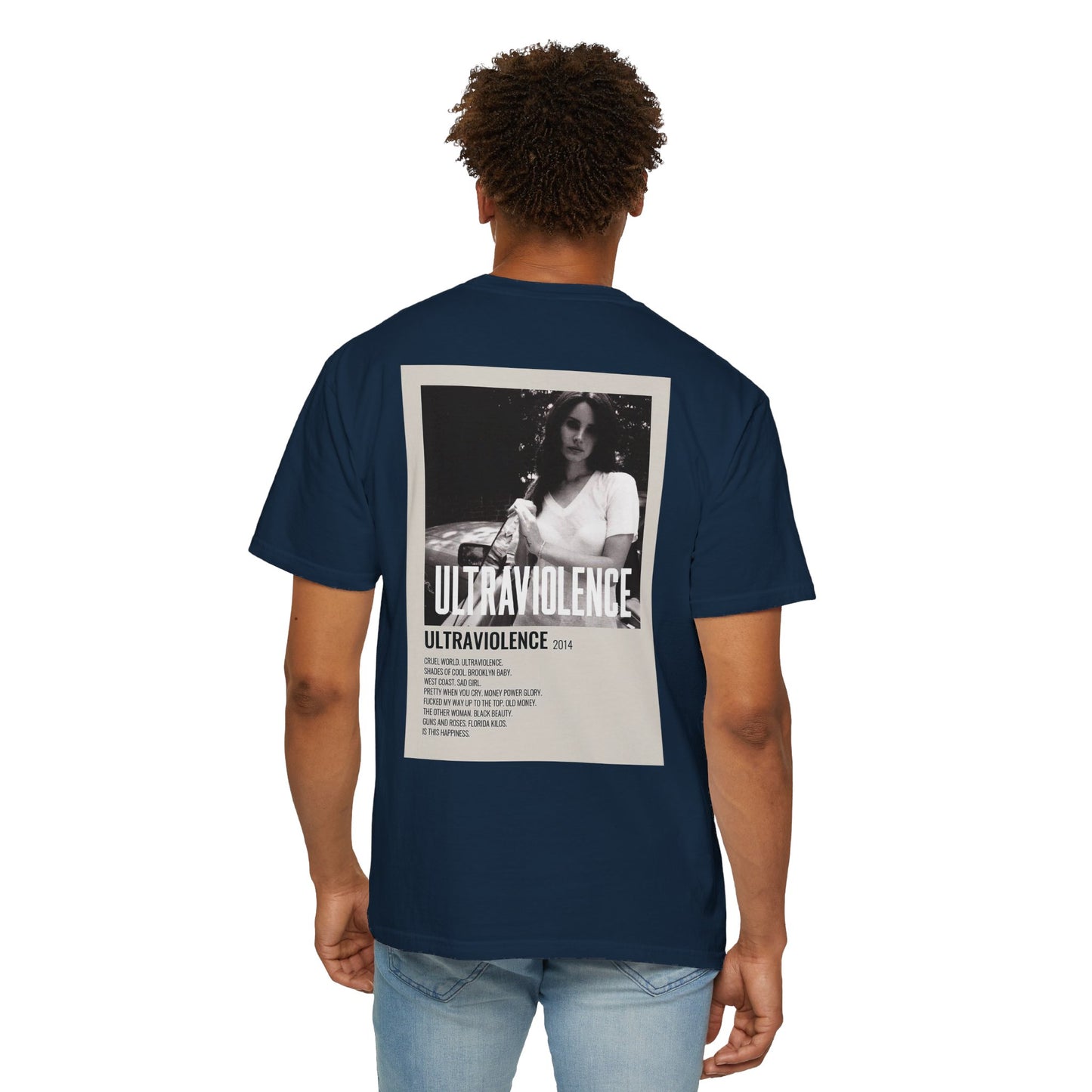 Ultraviolence by Lana Del Rey - 2014 Unisex Garment-Dyed T-shirt