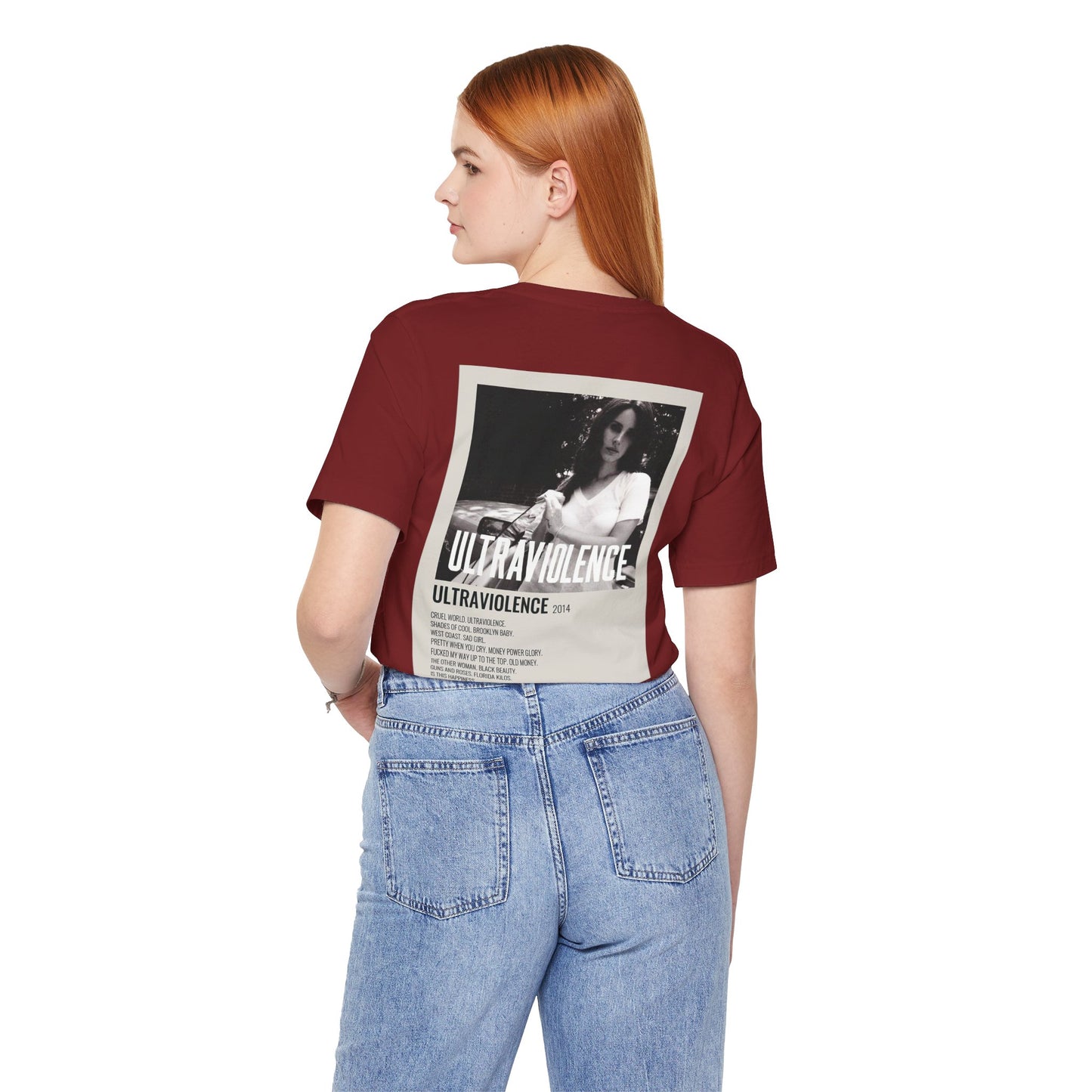 Ultraviolence by Lana Del Rey - 2014 Unisex Jersey Short Sleeve Tee