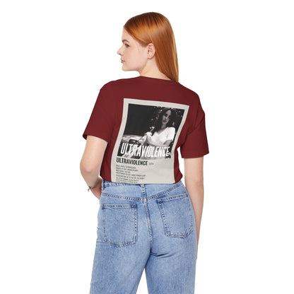 Ultraviolence by Lana Del Rey - 2014 Unisex Jersey Short Sleeve Tee