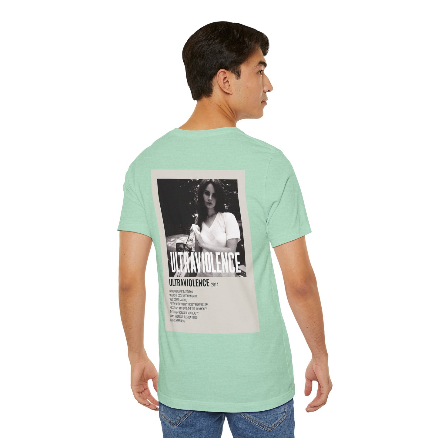 Ultraviolence by Lana Del Rey - 2014 Unisex Jersey Short Sleeve Tee