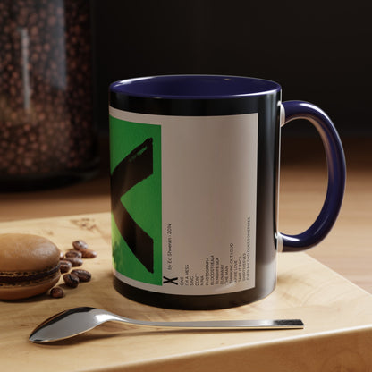 X by Ed Sheeran - 2014 Accent Coffee Mug, 11oz