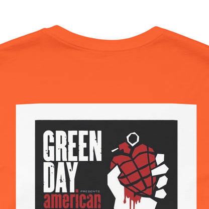 American Idiot by Green Day - 2004 Unisex Jersey Short Sleeve Tee