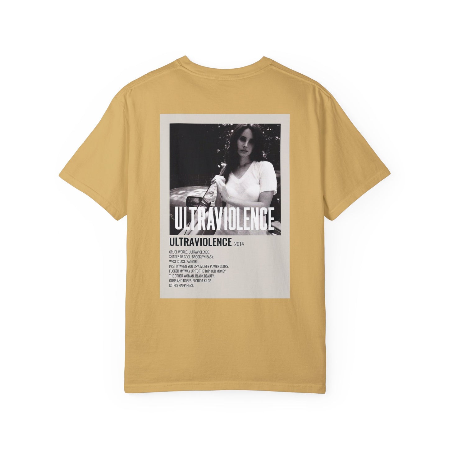 Ultraviolence by Lana Del Rey - 2014 Unisex Garment-Dyed T-shirt