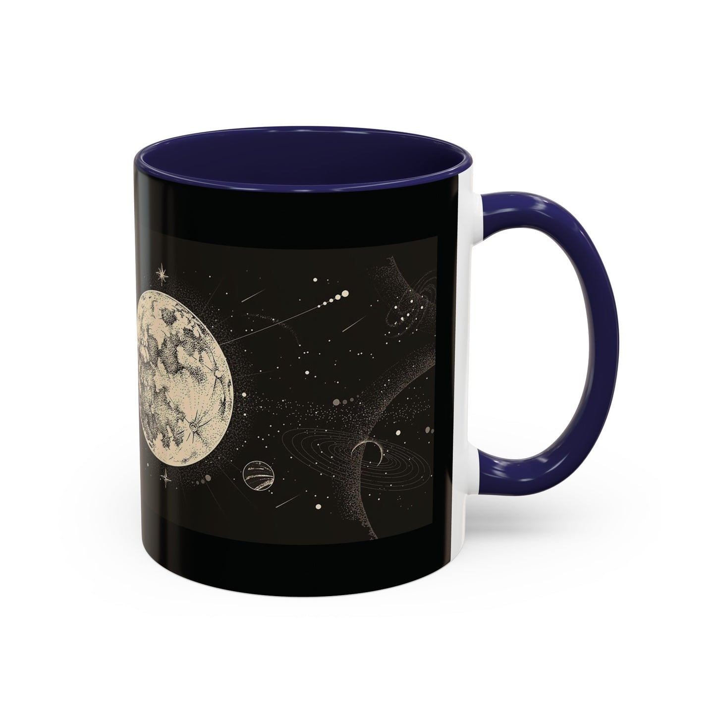 The Moon [1st Edition] Accent Coffee Mug, 11oz