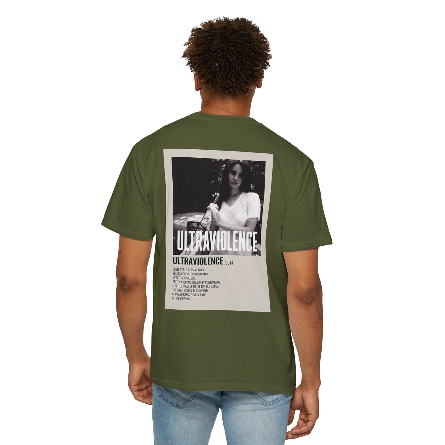 Ultraviolence by Lana Del Rey - 2014 Unisex Garment-Dyed T-shirt