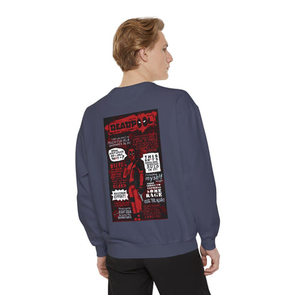 Deadpool [1st Edition] Unisex Garment-Dyed Sweatshirt