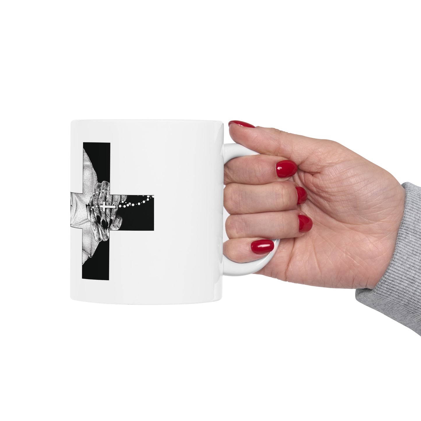 Nun Skull [1st Edition] Ceramic Mug, 11oz