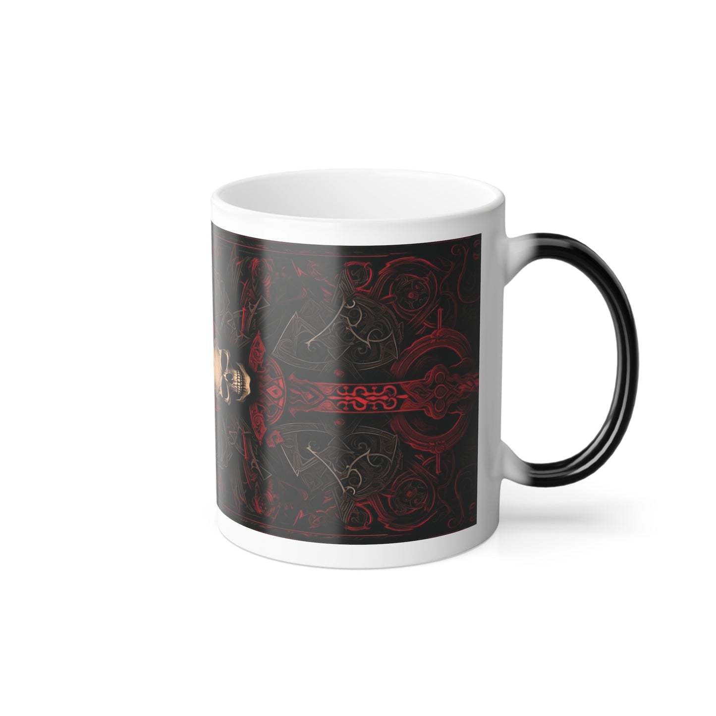 Red Gate Lock Color Morphing Mug, 11oz