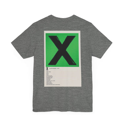 X by Ed Sheeran - 2014 Unisex Jersey Short Sleeve Tee