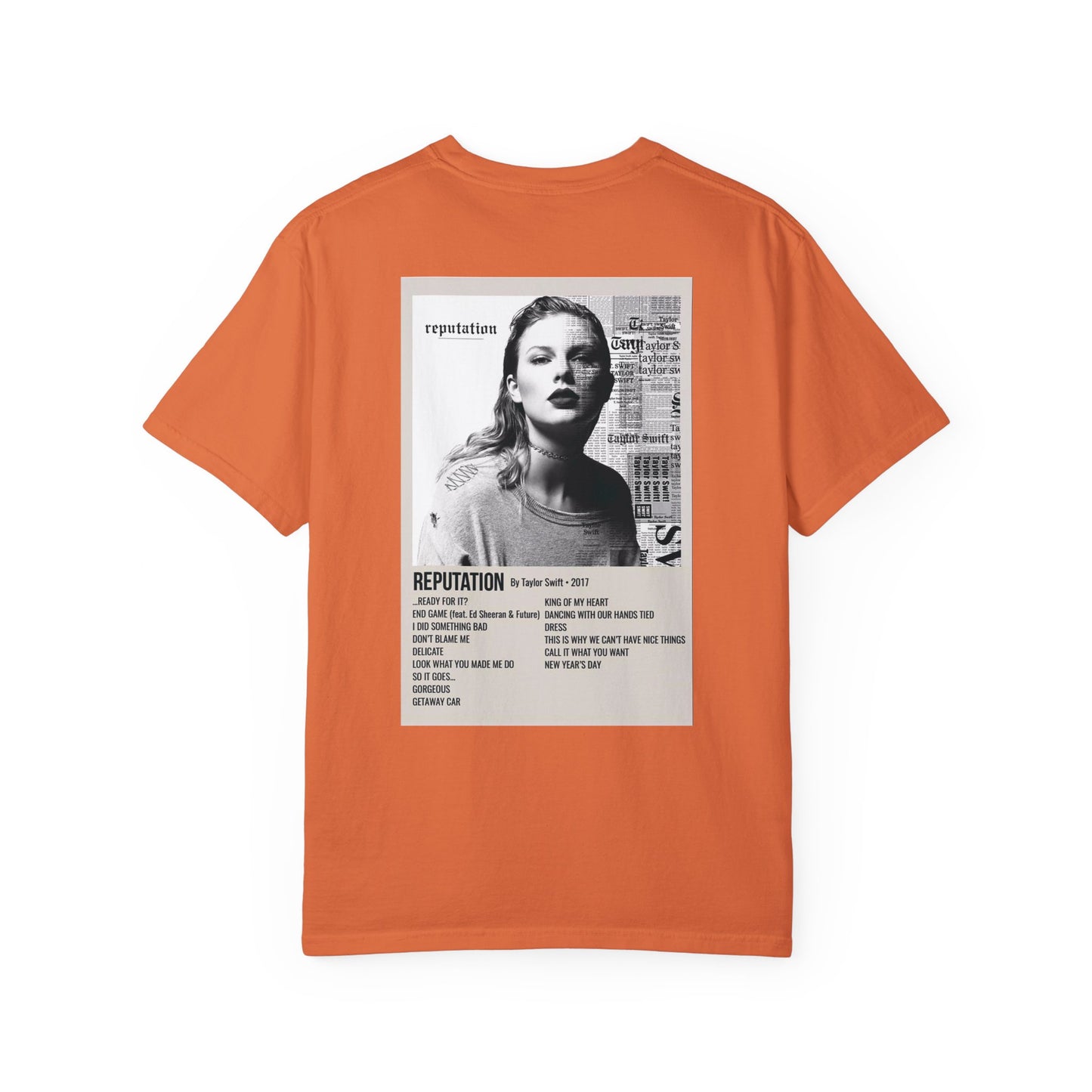 Reputation by Taylor Swift - 2017 Unisex Garment-Dyed T-shirt