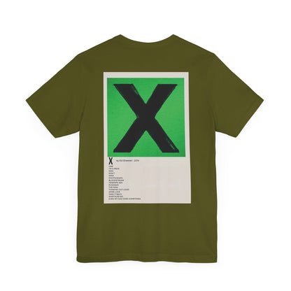 X by Ed Sheeran - 2014 Unisex Jersey Short Sleeve Tee