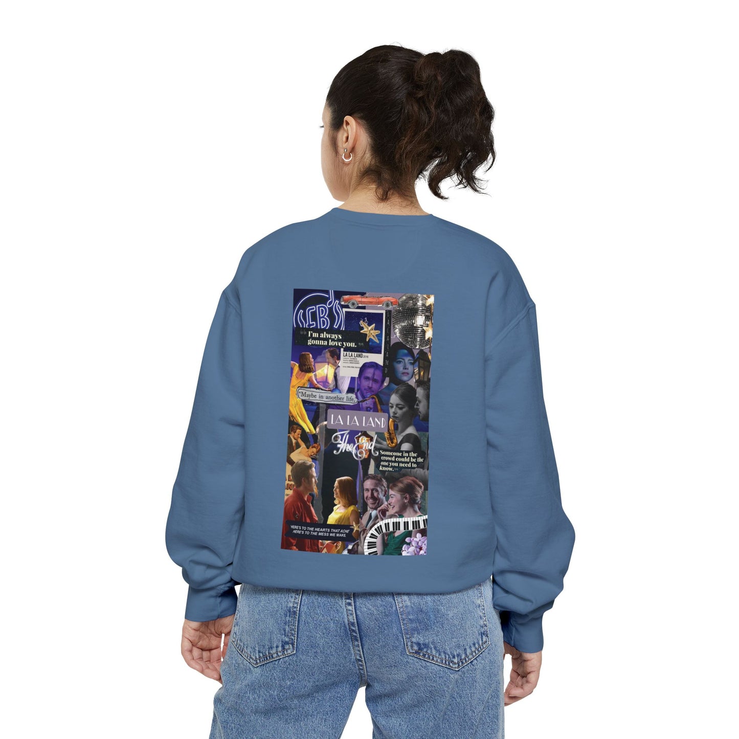 La La Land Unisex Garment-Dyed Sweatshirt