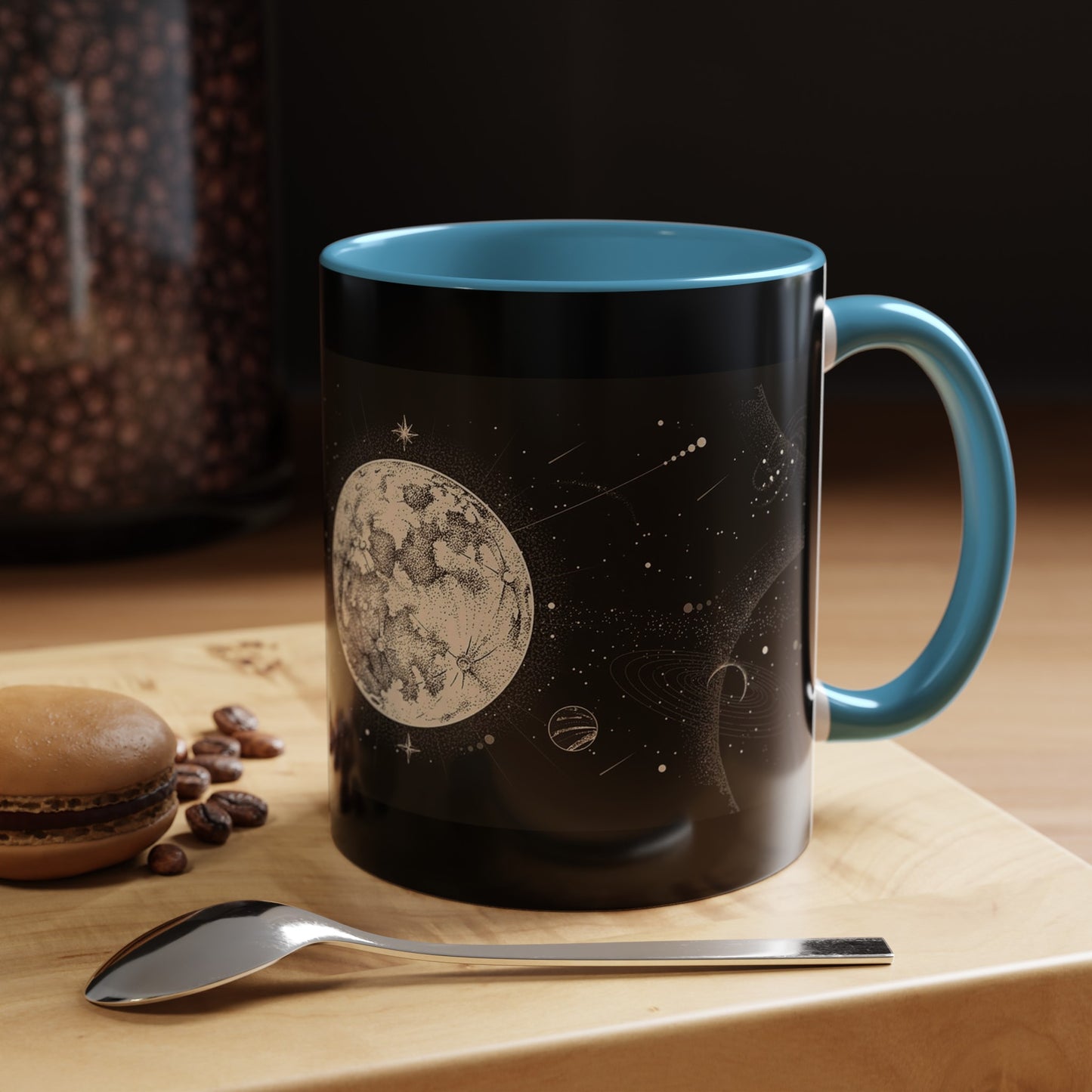 The Moon [1st Edition] Accent Coffee Mug, 11oz