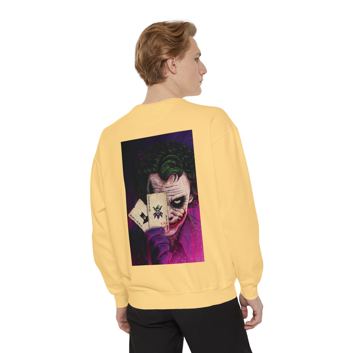 Joker Heath Ledger [2nd Edition] Unisex Garment-Dyed Sweatshirt