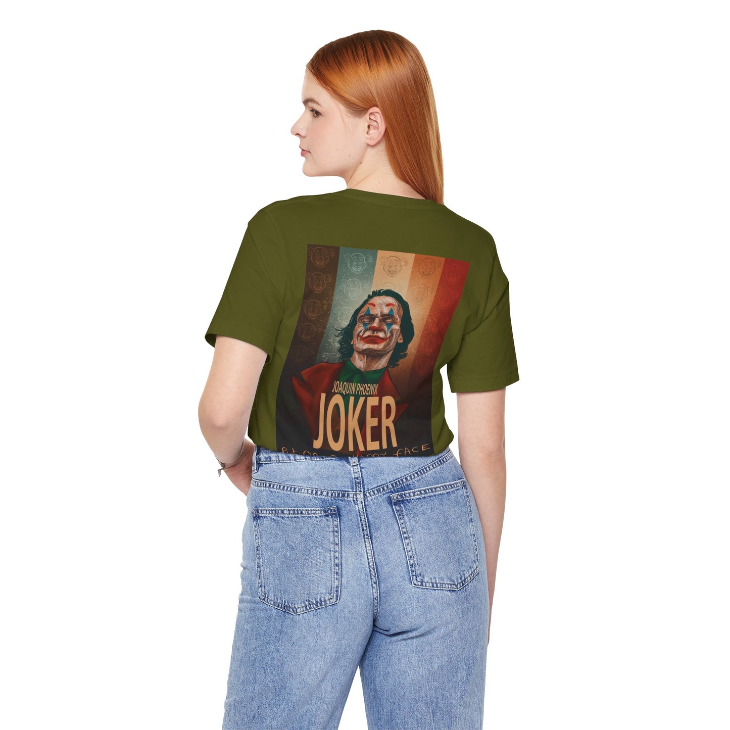 Joker Joaquin Phoenix Unisex Jersey Short Sleeve Tee