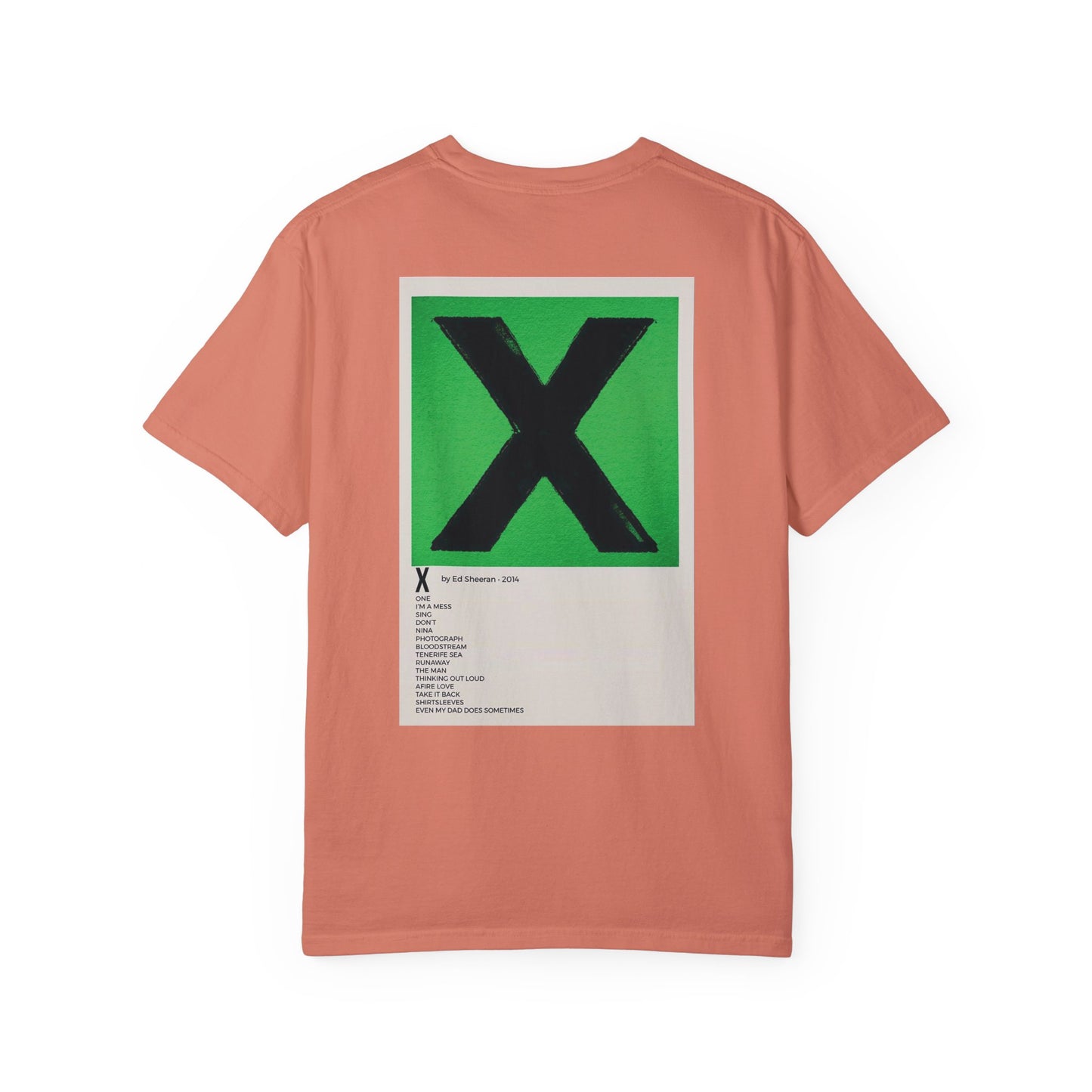 X by Ed Sheeran - 2014 Unisex Garment-Dyed T-shirt