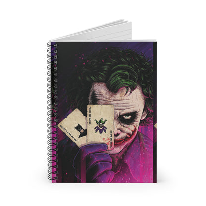 Joker Heath Ledger [2nd Edition] Spiral Notebook - Ruled Line