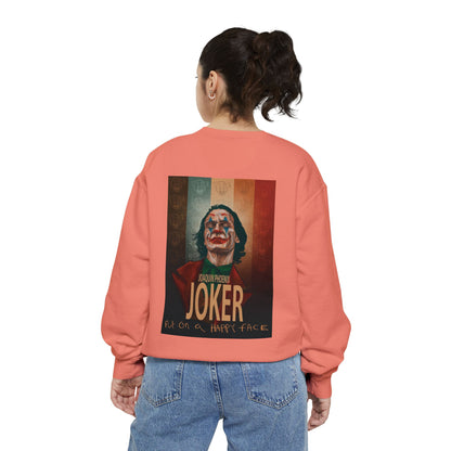 Joker Joaquin Phoenix Unisex Garment-Dyed Sweatshirt