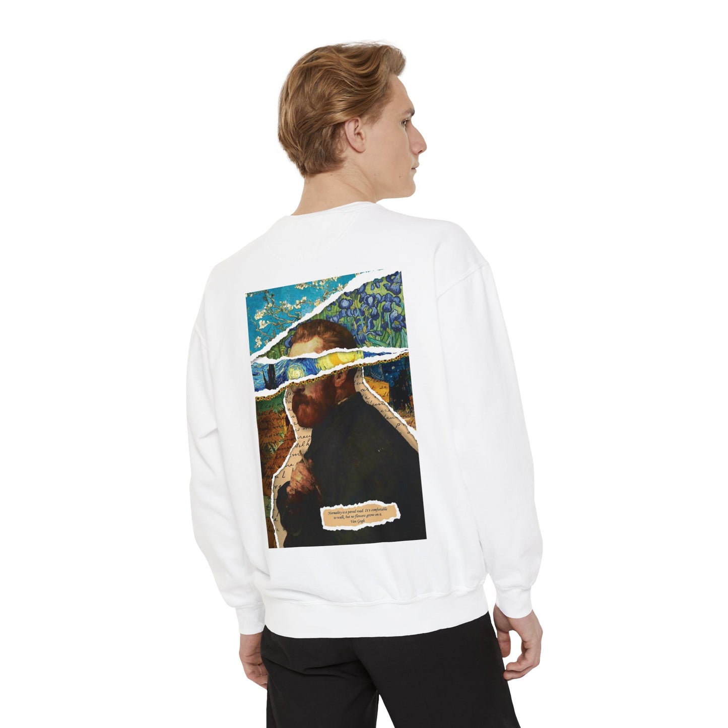 Vincent van Gogh Unisex Garment-Dyed Sweatshirt