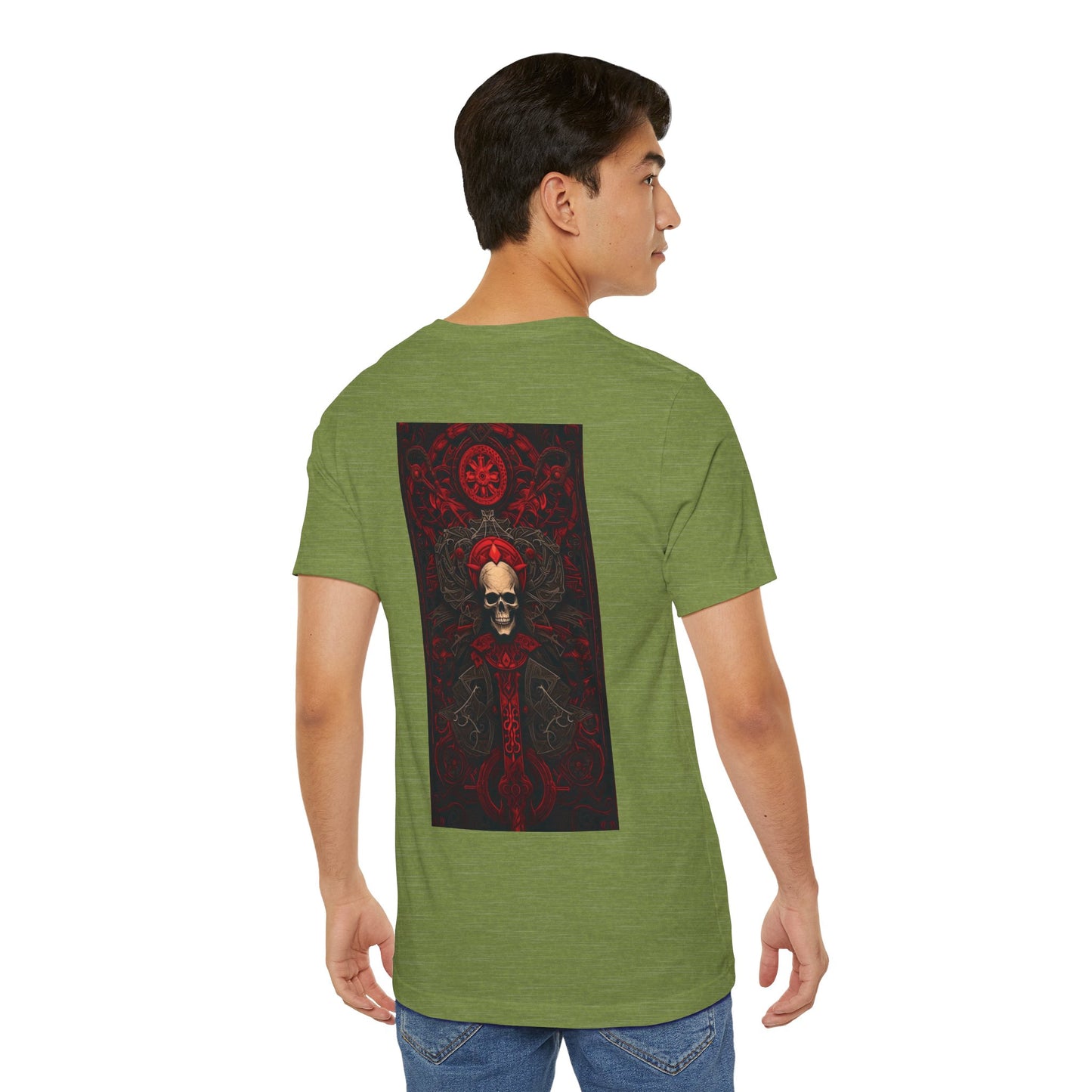 Red Gate Lock Unisex Jersey Short Sleeve Tee