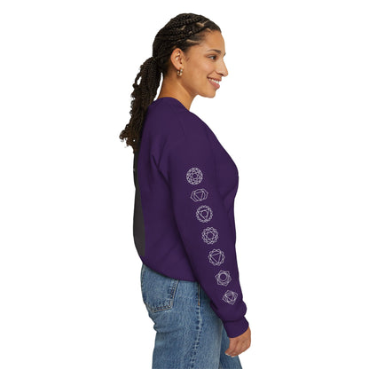 Weapon=Peace Unisex Heavy Blend™ Crewneck Sweatshirt