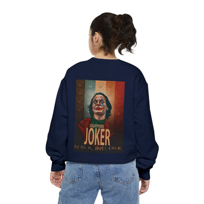 Joker Joaquin Phoenix Unisex Garment-Dyed Sweatshirt