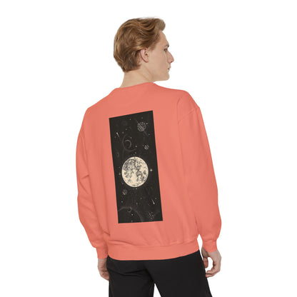 The Moon [1st Edition] Unisex Garment-Dyed Sweatshirt