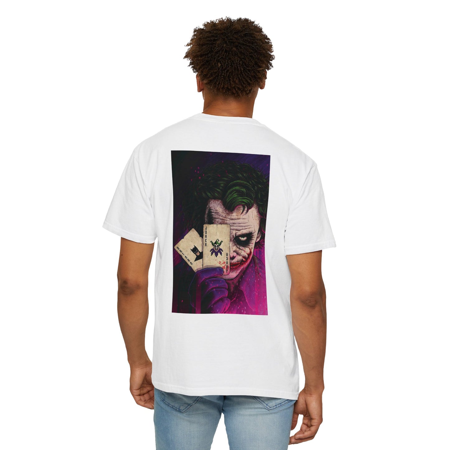 Joker Heath Ledger [2nd Edition] Unisex Garment-Dyed T-shirt