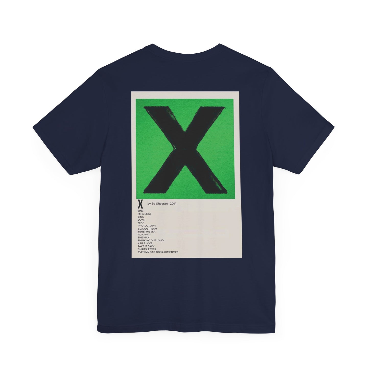 X by Ed Sheeran - 2014 Unisex Jersey Short Sleeve Tee