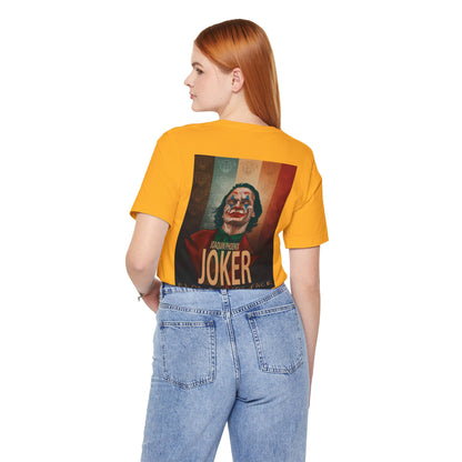 Joker Joaquin Phoenix Unisex Jersey Short Sleeve Tee