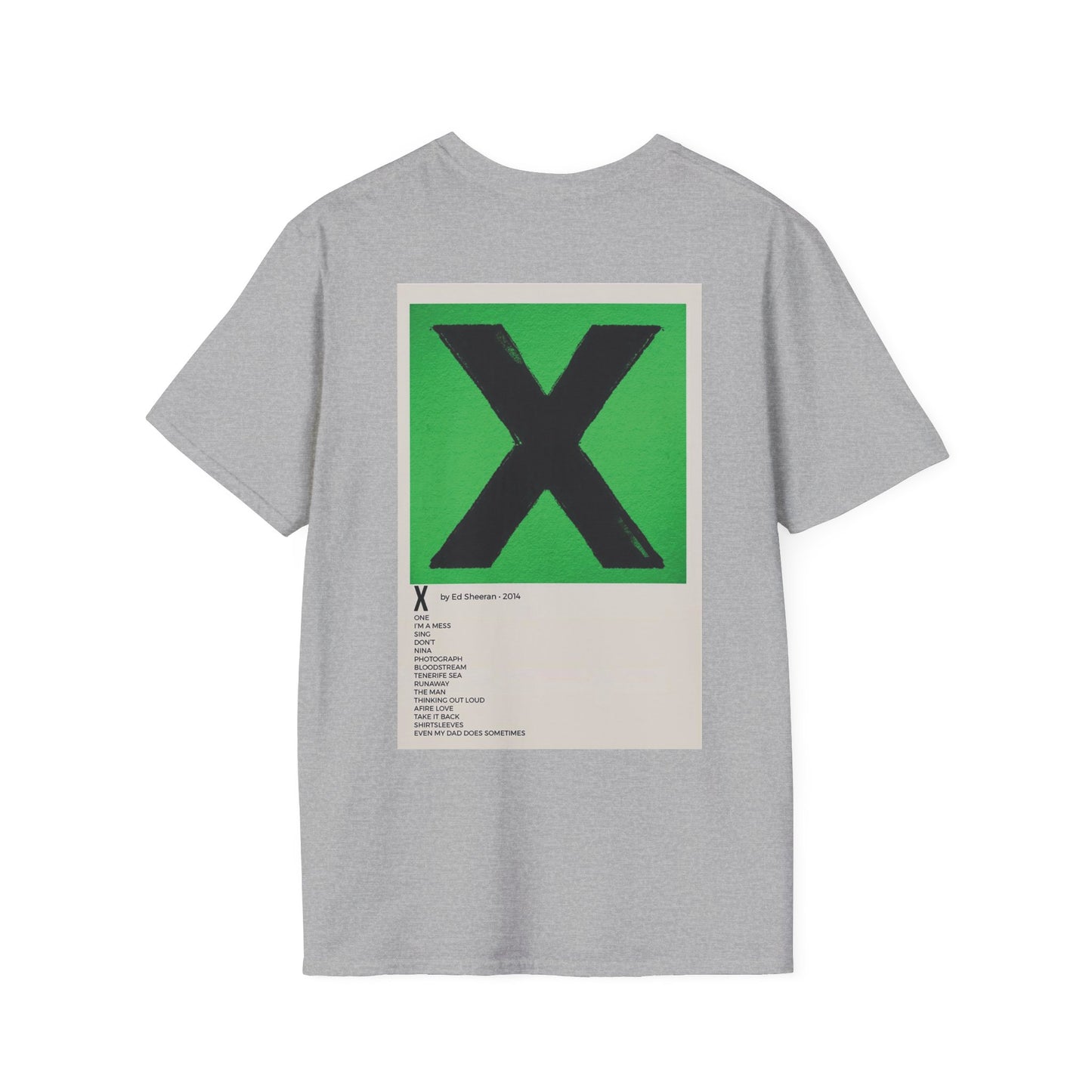 X by Ed Sheeran - 2014 Unisex Softstyle T-Shirt