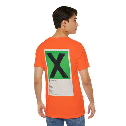 X by Ed Sheeran - 2014 Unisex Jersey Short Sleeve Tee