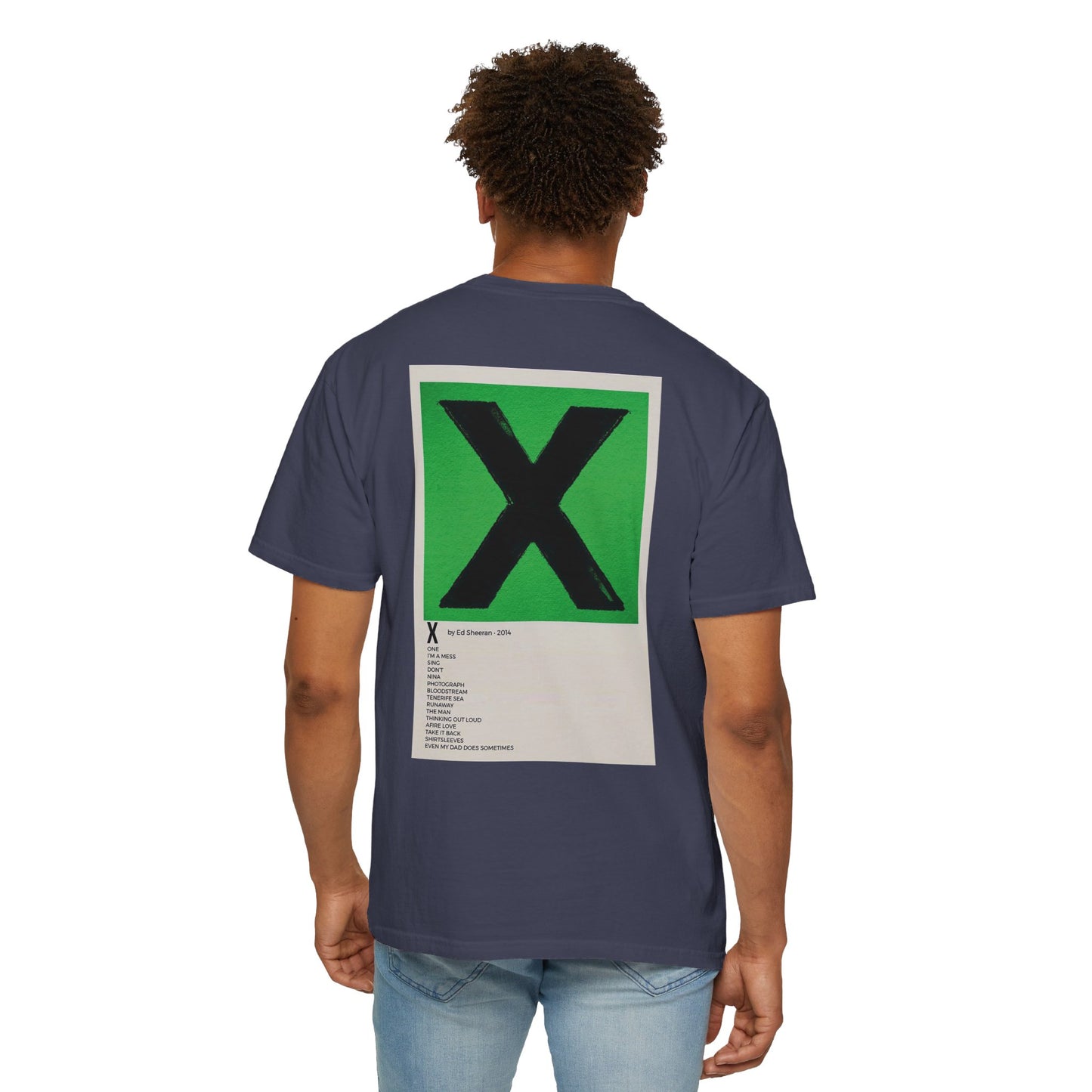 X by Ed Sheeran - 2014 Unisex Garment-Dyed T-shirt