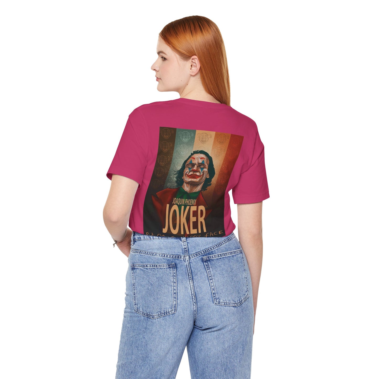 Joker Joaquin Phoenix Unisex Jersey Short Sleeve Tee